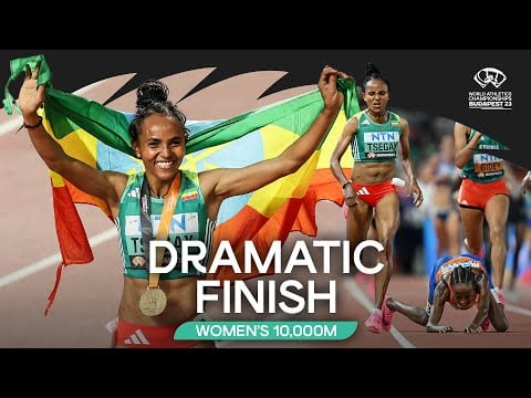 Ethiopian sweep in the women's 10,000m 🤯 | World Athletics Championships Budapest 23