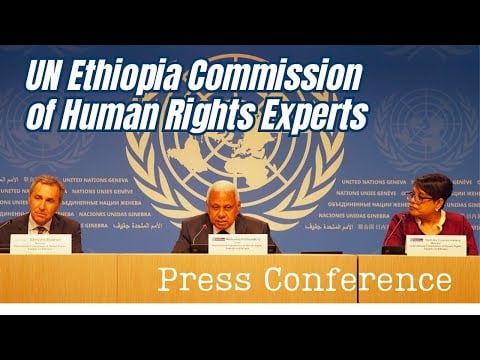 HRC54 | Press Conference by the International Commission of Human Rights Experts on Ethiopia