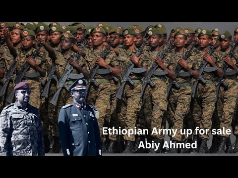 Abiy Ahmed -  Mercenary War Lord