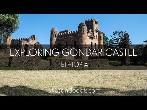 Exploring Gondar Castle in Ethiopia