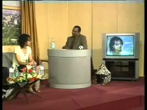 Archive Video of Artist Mikaya Behailu with Alebachew Teka