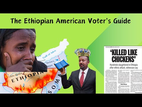 The Ethiopian American Voter's Guide :Your Vote Could make a Difference For Ethiopia.