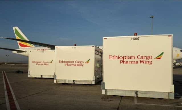 Ethiopian cargo pharma wing