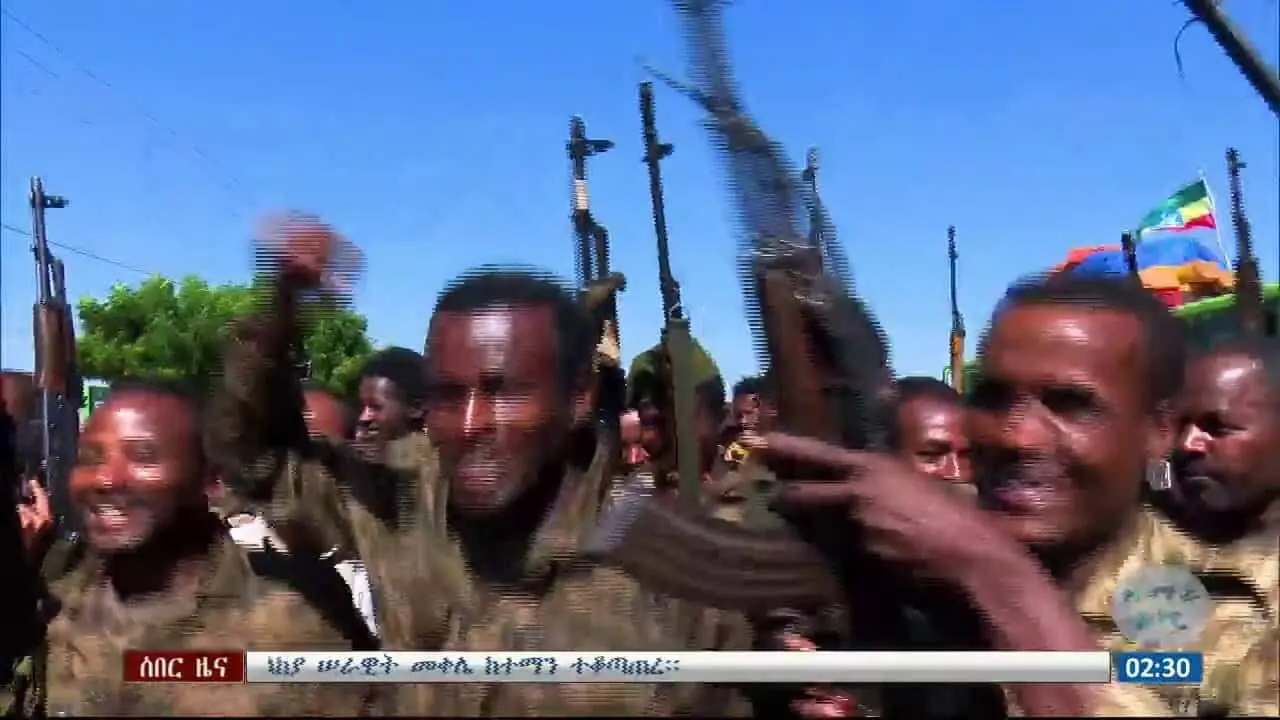 breaking news ethiopia military