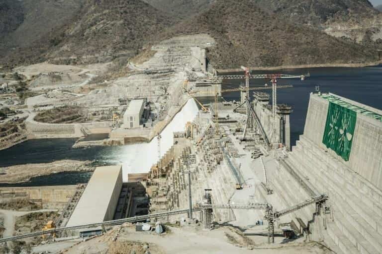 work on the grand ethiopian renaissance dam gerd