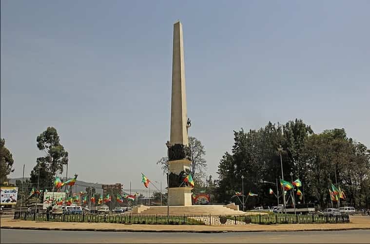 Yekatit 12 Square Sidist Kilo Monument Addis Ababa JayRamji