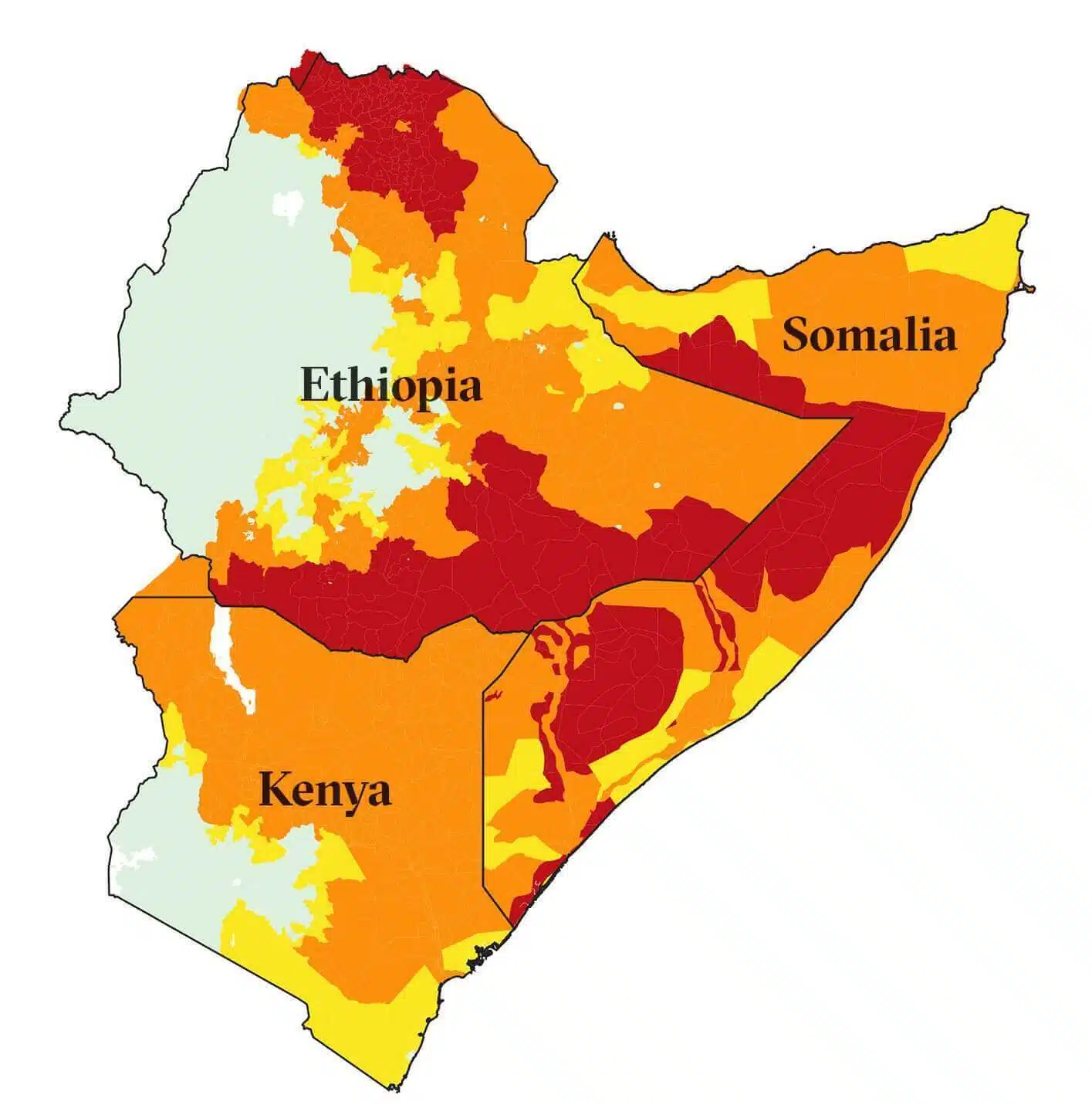 Horn of Africa water shortage