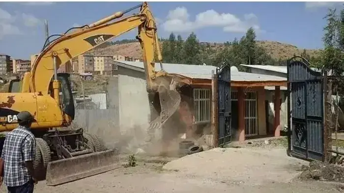 Demolition of Houses inAbiys sheger city 1 2