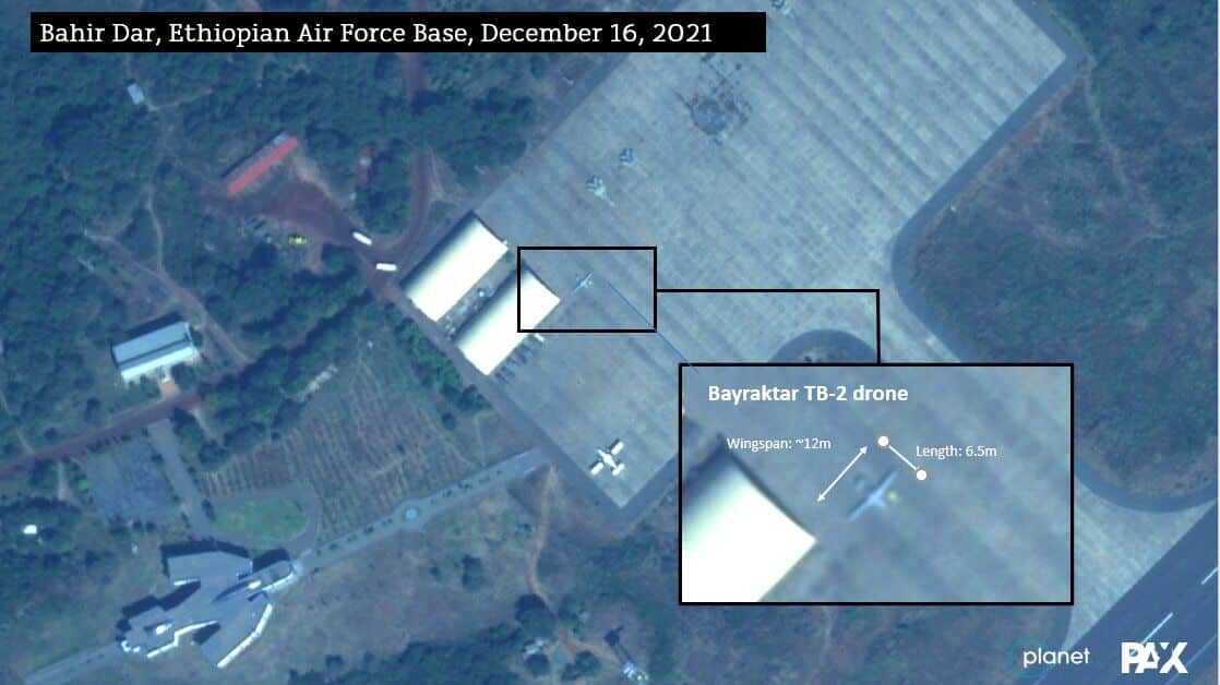 Drone-Used in Ethiopian Air Strikes
