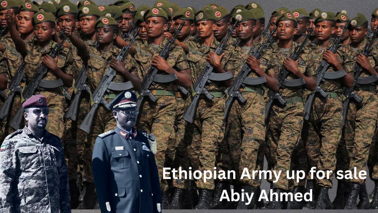 abiy ahmed self admitted sell ou