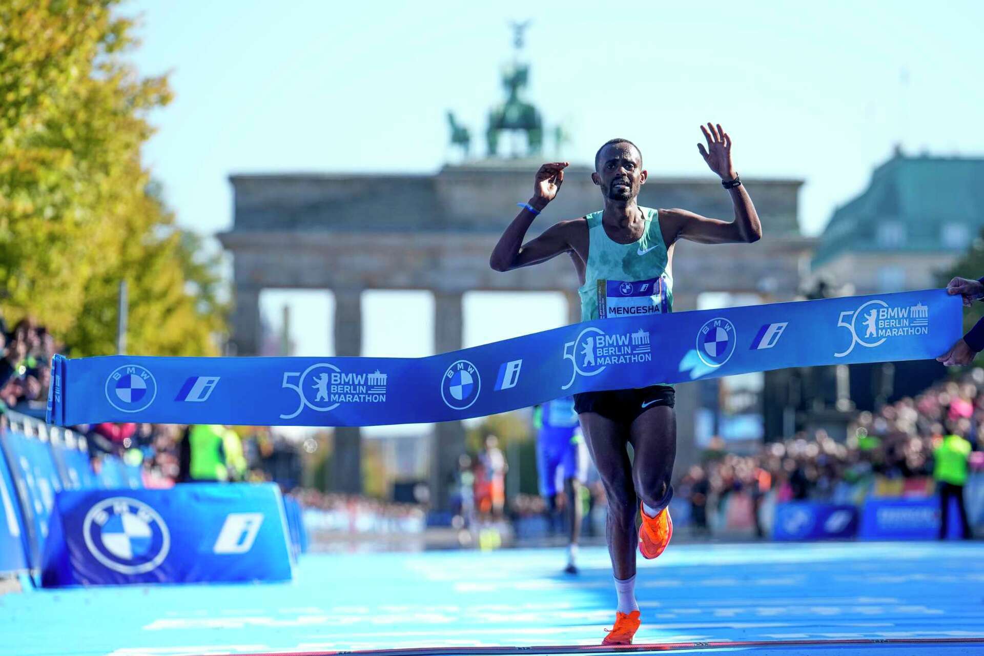 Milkesa Mengesha and Tigist Ketema of Ethiopia win 50th edition of Berlin Marathon races