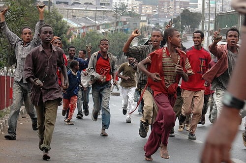 Kinijit ethiopia protest